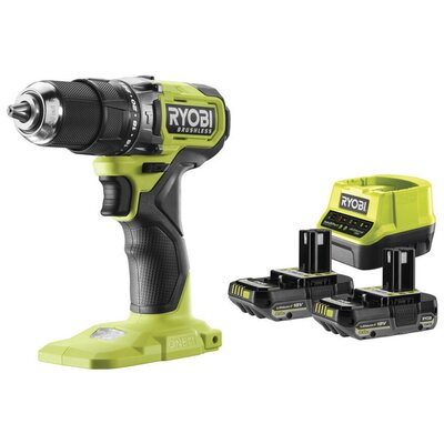 Ryobi Wiertarko-wkrętarka udarowa 18 V (2 x 2.0 Ah) | RPD18-2C20S
