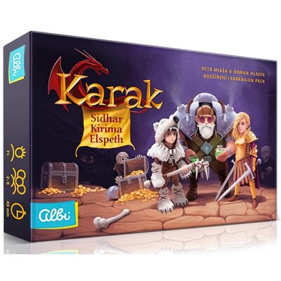 Albi Karak: Sidhar, Kirima & Elpeth dodatek do gry