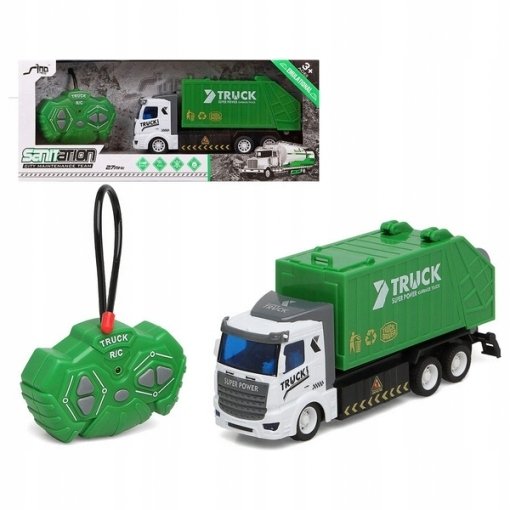 Śmieciarka sterowana radiowo Trash Truck 1:48