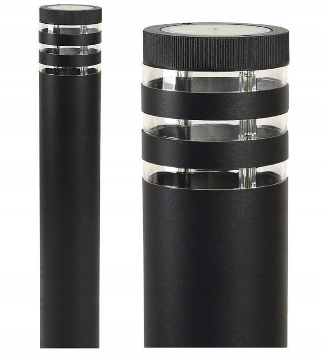 Metalowy Słupek Do Ogrodu Tori 8006 Superled Stojący Ip44 Czarny