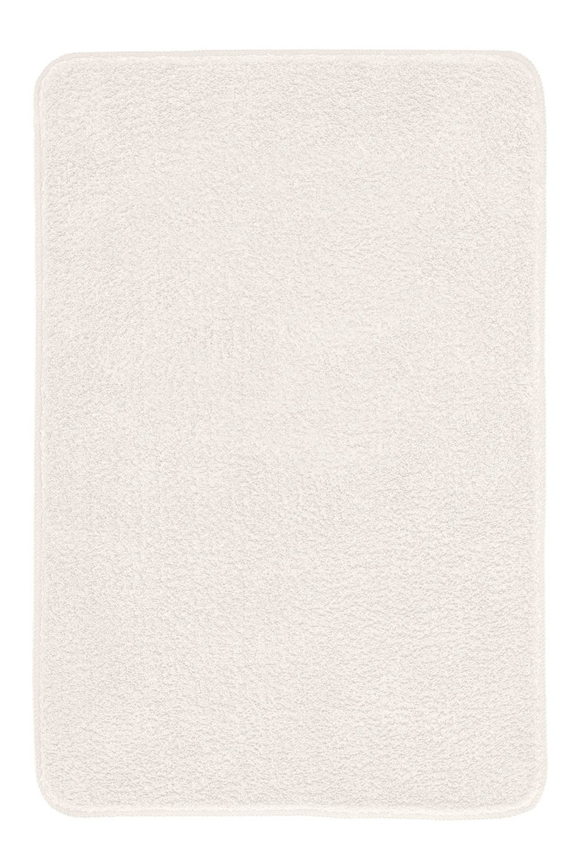 Kleine Wolke Marco Ekologiczny Dywanik Łazienkowy White Biały 60X 90 Cm