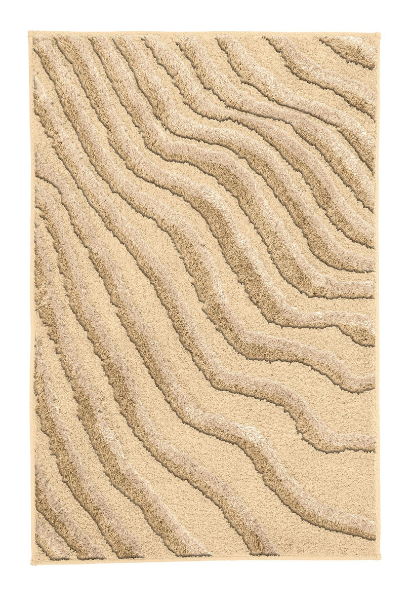 Kleine Wolke Terrace Dywanik Łazienkowy Sandbeige Beżowy 70X120 Cm
