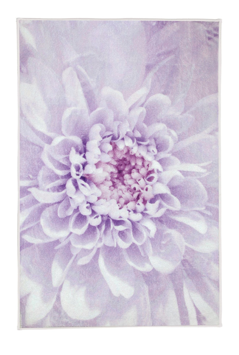 Kleine Wolke Dahlia Supermiękki Dywanik Łazienkowy Lavender Fioletowy 60X 90 Cm