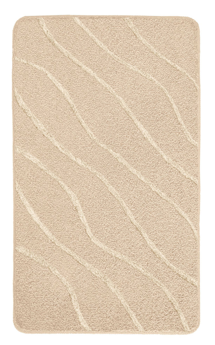Kleine Wolke Tram Dywanik Wc Caramel Beżowy 55X 55 Cm