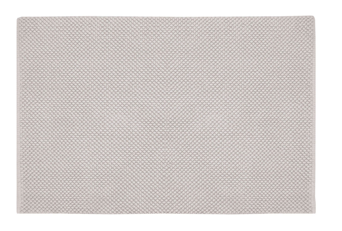 Kleine Wolke Punto Ekologiczny Dywanik Łazienkowy Oyster Szary 70X120 Cm