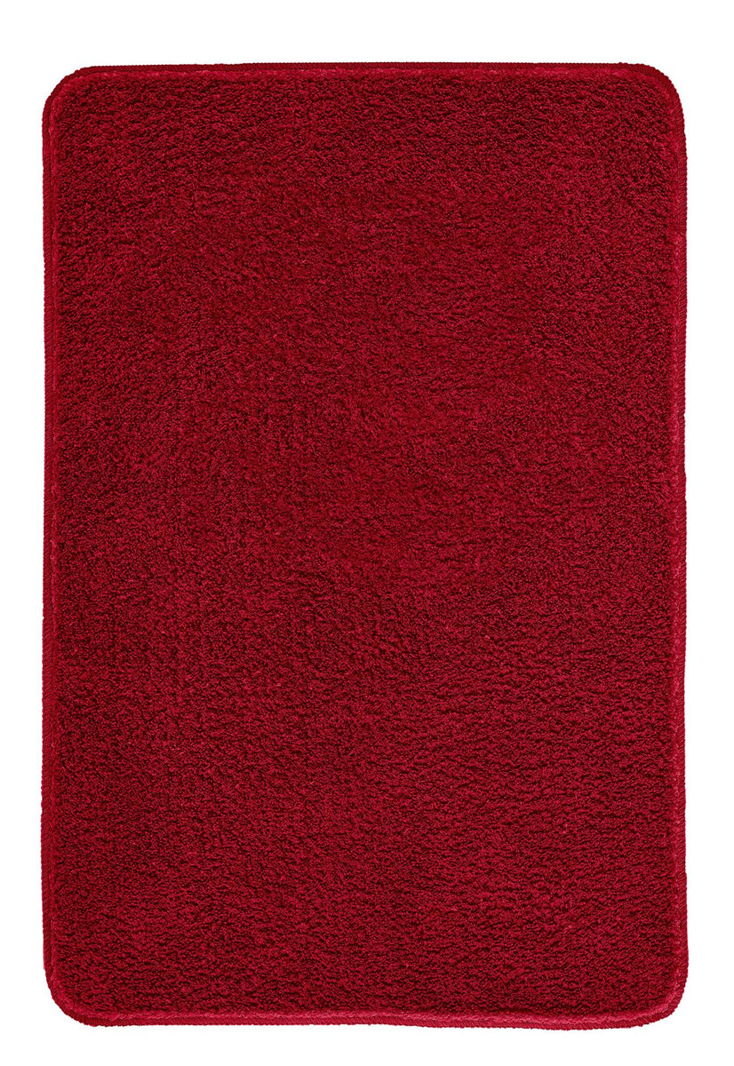 Kleine Wolke Marco Ekologiczny Dywanik Łazienkowy Red Czerwony 70X120 Cm