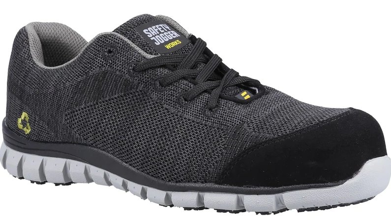 Buty robocze S1P  ESD  LEKKIE  ochronnE S1P  z antypoślizgową podeszwą SAFETY JOGGER MORRIS S1 P - 42 SAFETY JOGGER