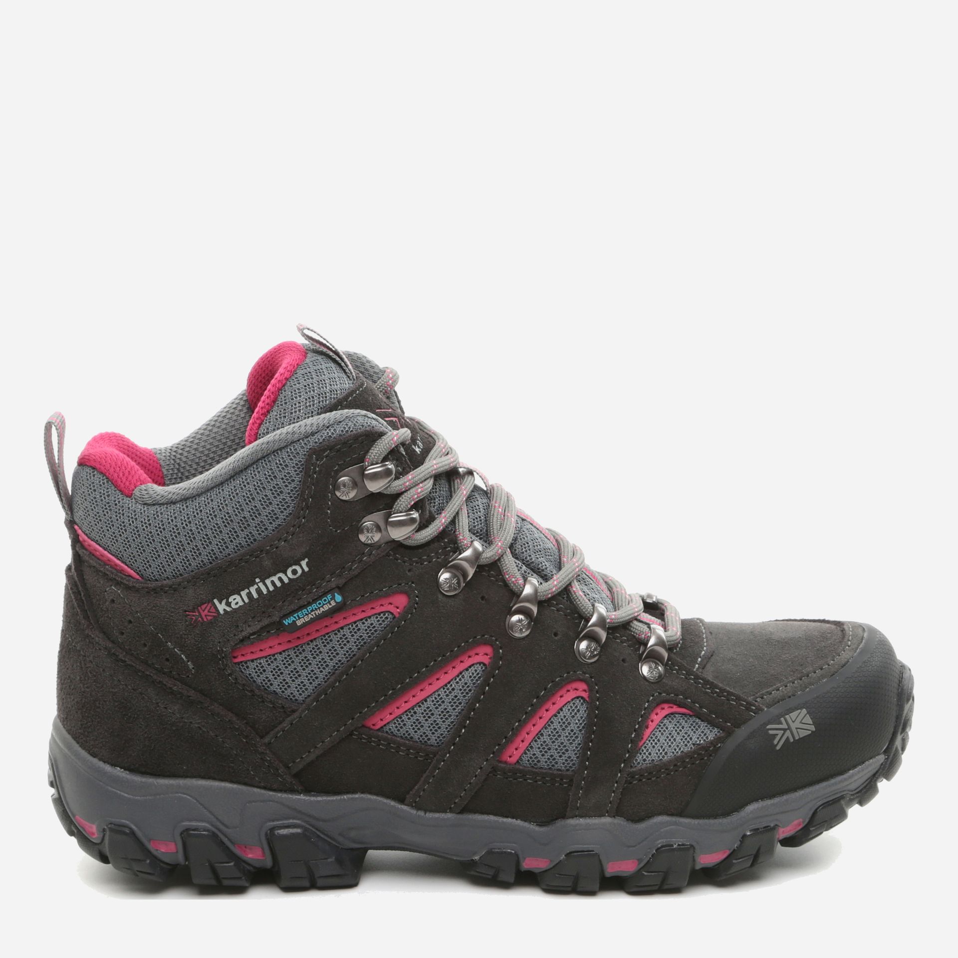 Buty trekkingowe damskie niskie Karrimor Bodmin Mid 5 Ladies Weathertite K898-DGC 41 (7UK) 25.5 cm Ciemnoszare (5017272869971)