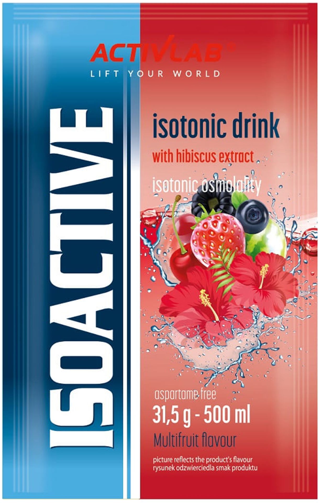 Isoactive izotonik funkcjonalny saszetka