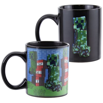 PP MINECRAFT CREEPER HEAT CHANGE MUG PP7975MCF