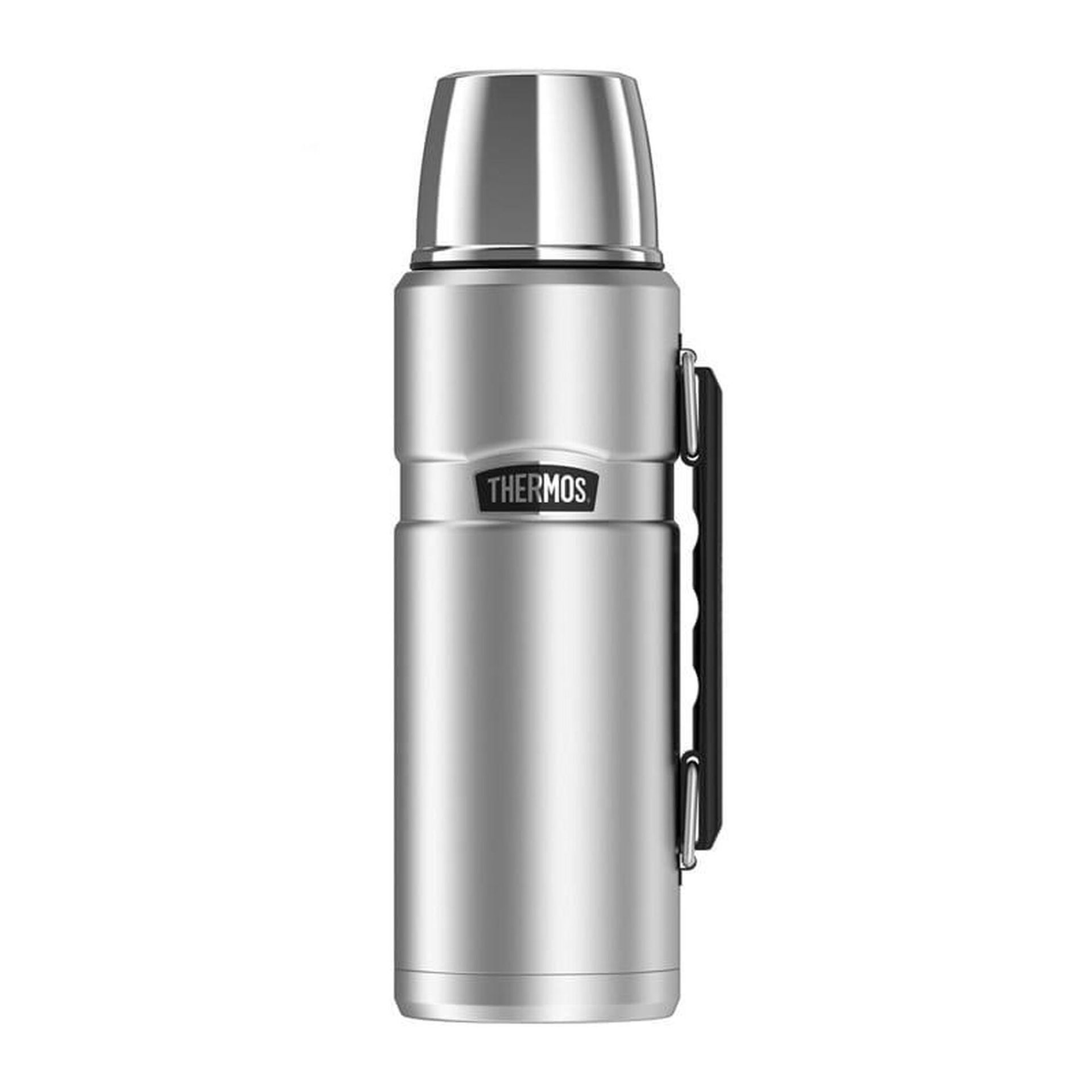 Termos z uchwytem na napoje Thermos 1,2l – srebrny