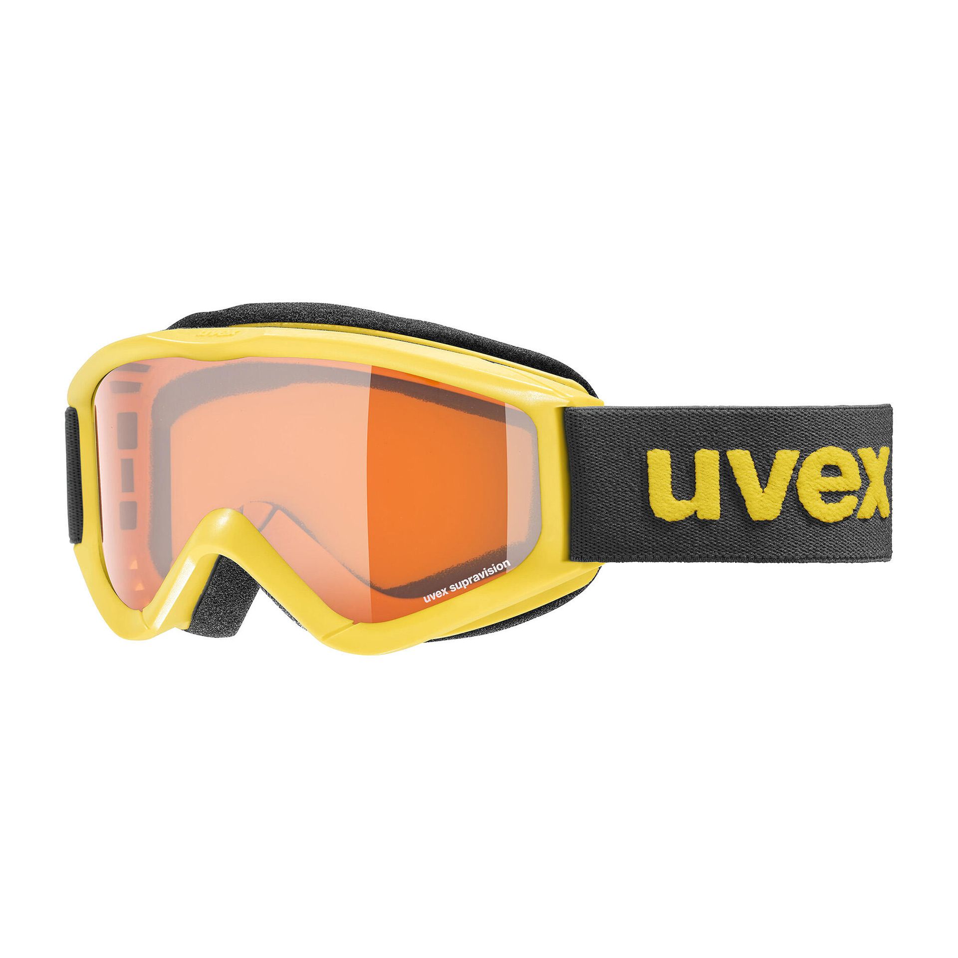 Uvex Speedy Pro, gogle narciarskie, dziecięce, żółte