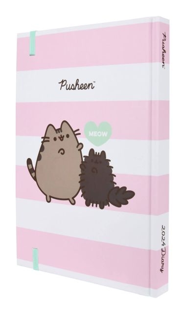 Pusheen Purrfect Weekend - kalendarz książkowy 2024 A5