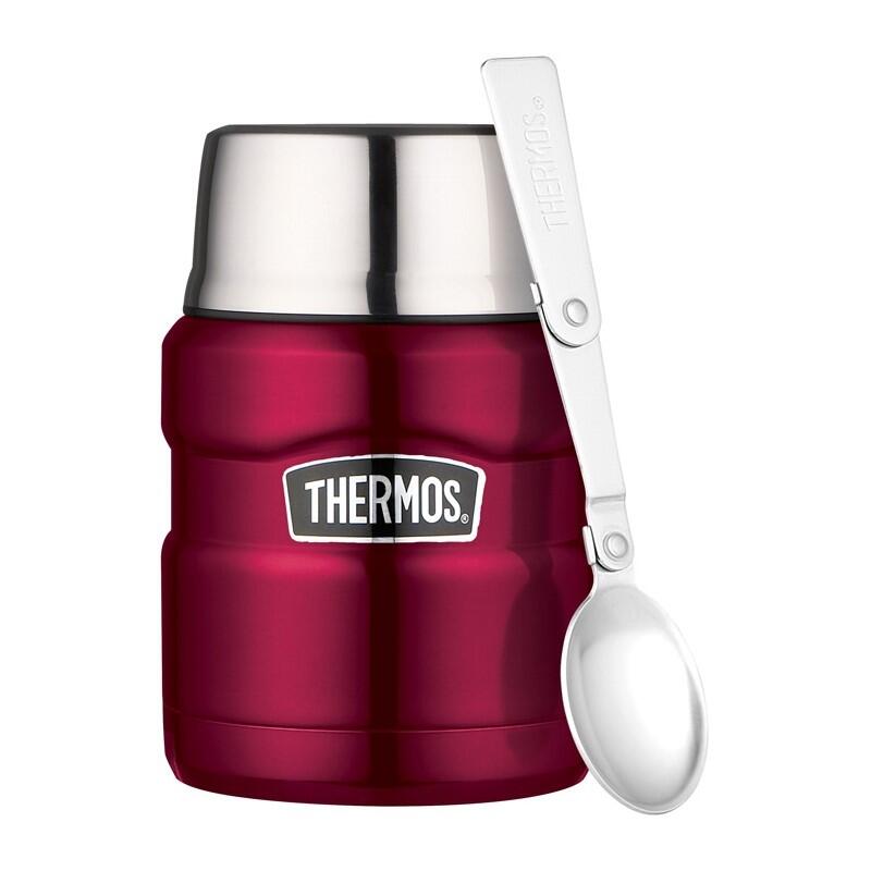 THERMOS Stainless King pojemnik izolacyjny, Raspberry, 470 ML 161555