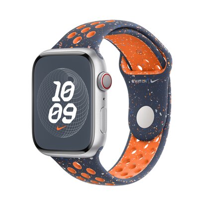 Apple pasek sportowy Nike w kolorze błękitnego płomienia do koperty 42/44/45/49 mm rozmiar M/L