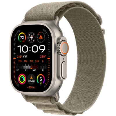 Pasek wymienny Apple 49mm olivový alpský tah - Medium (MT5U3ZM/A)