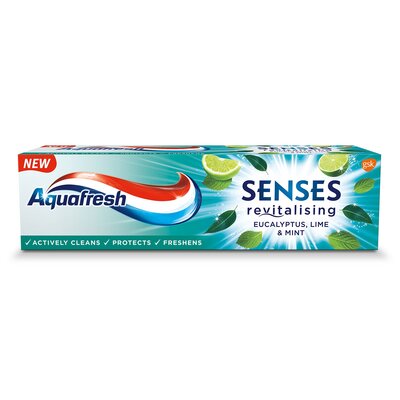 GlaxoSmithKline Senses Revitalising Toothpaste rewitalizująca pasta do zębów Eucalyptus & Lime & Mint 75ml