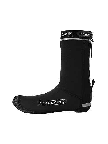 SEALSKINZ Hempton kalosze na wszystkie warunki pogodowe zamknięte, Czarny, Large