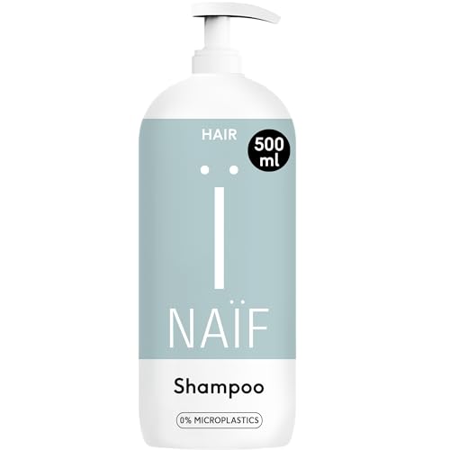 Naïf Szampon pielęgnacyjny – 500 ml – pielęgnacja włosów – naturalne składniki – bez mikroplastiku