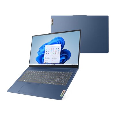 Laptop LENOVO IdeaPad Slim 3 15ABR8 82XM0076PB Ryzen 7 7730U/16GB/512GB SSD/INT/Win11H Niebieski (Abyss Blue) GW36M