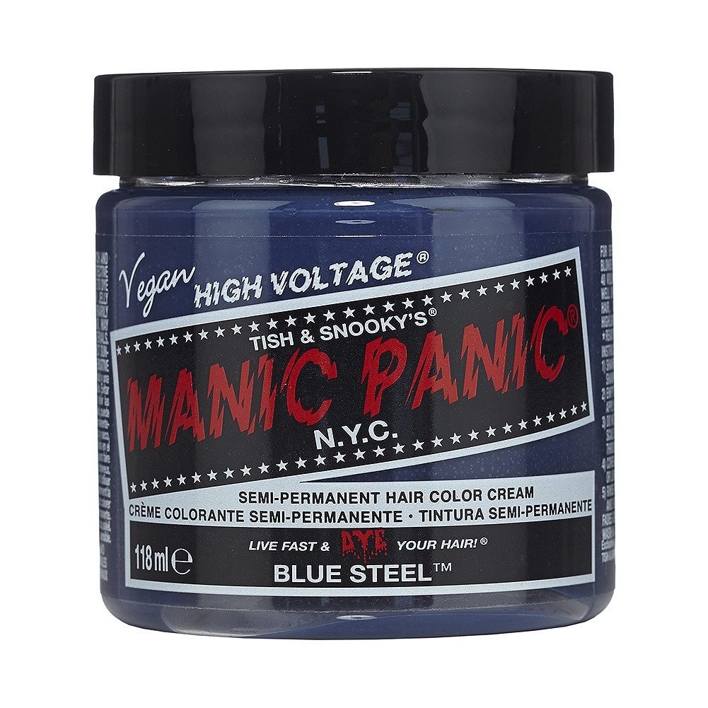 FARBA MANIC PANIC- HIGH VOLTAGE Blue Still Silver