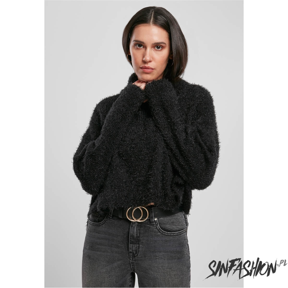 Sweter Urban Classics Oversize Turtlececk Sweater