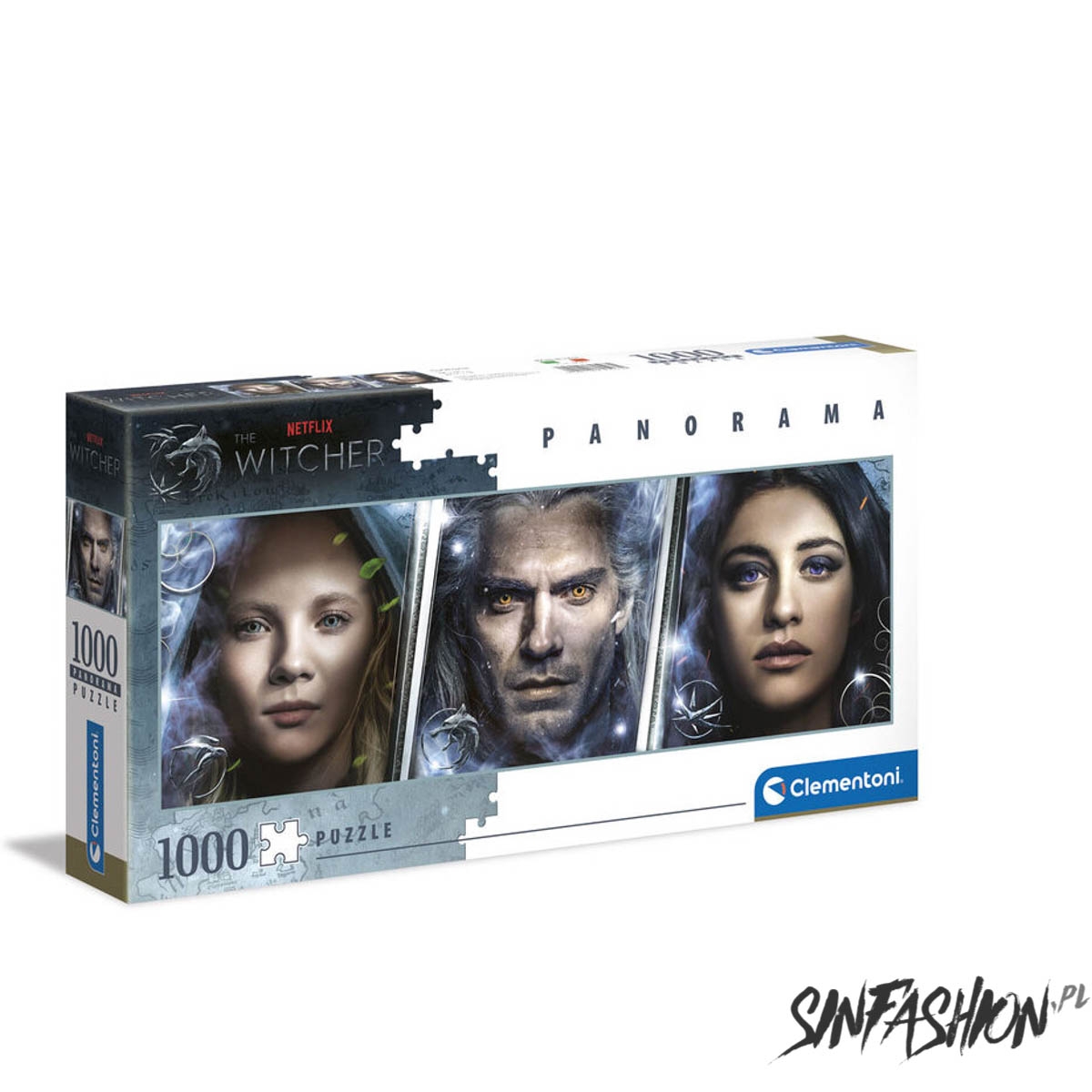 The Witcher Wiedźmin Panorama puzzle 1000pcs