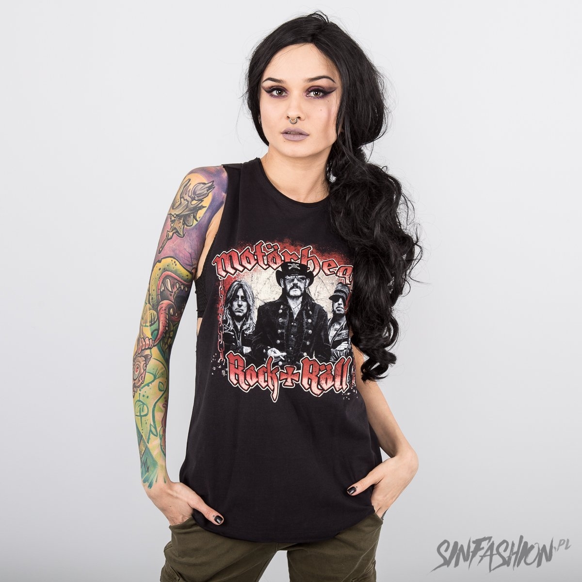 Tank Top Damski Amplified Motorhead Chain