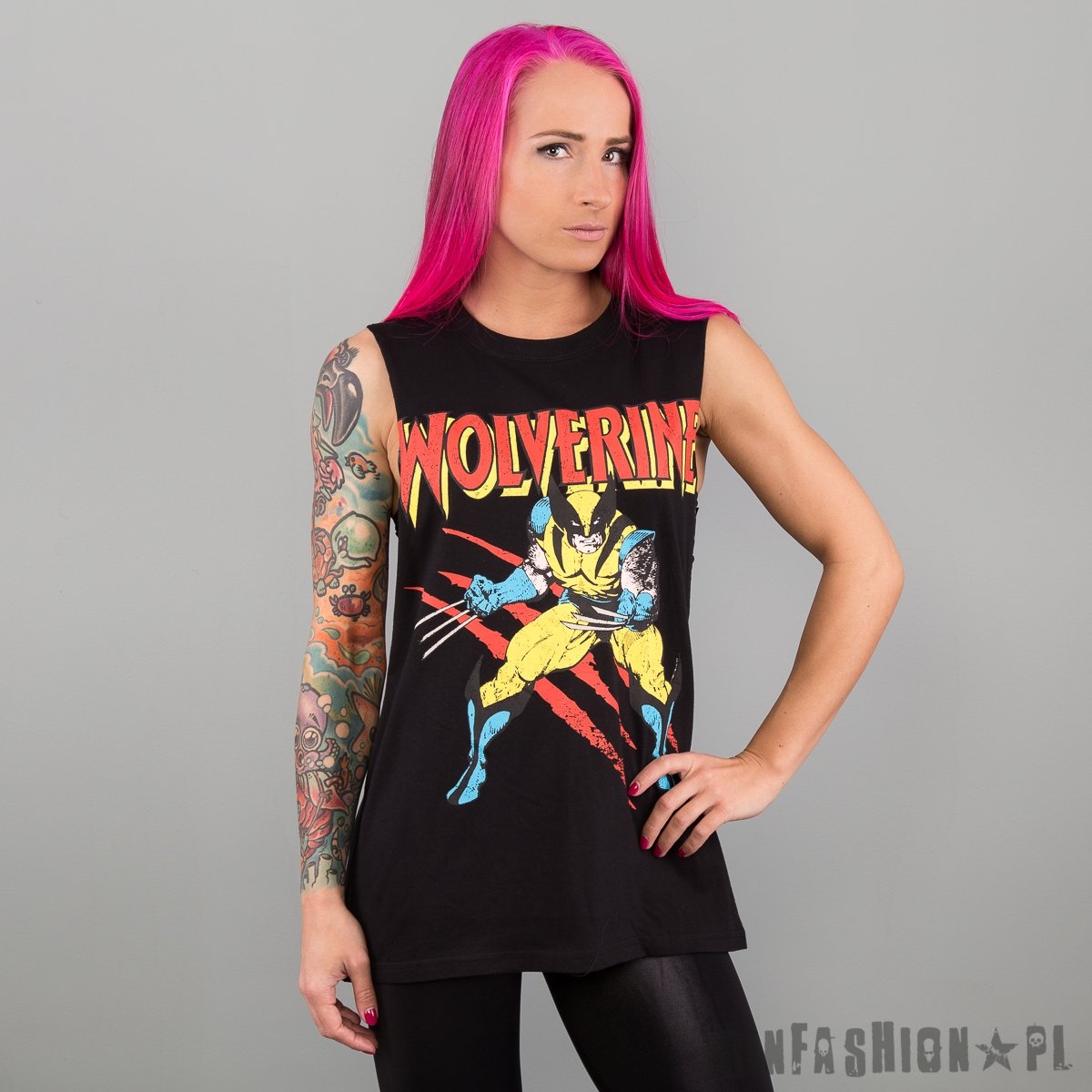 TANK MARVEL - WOLVERIN SCRATCHES
