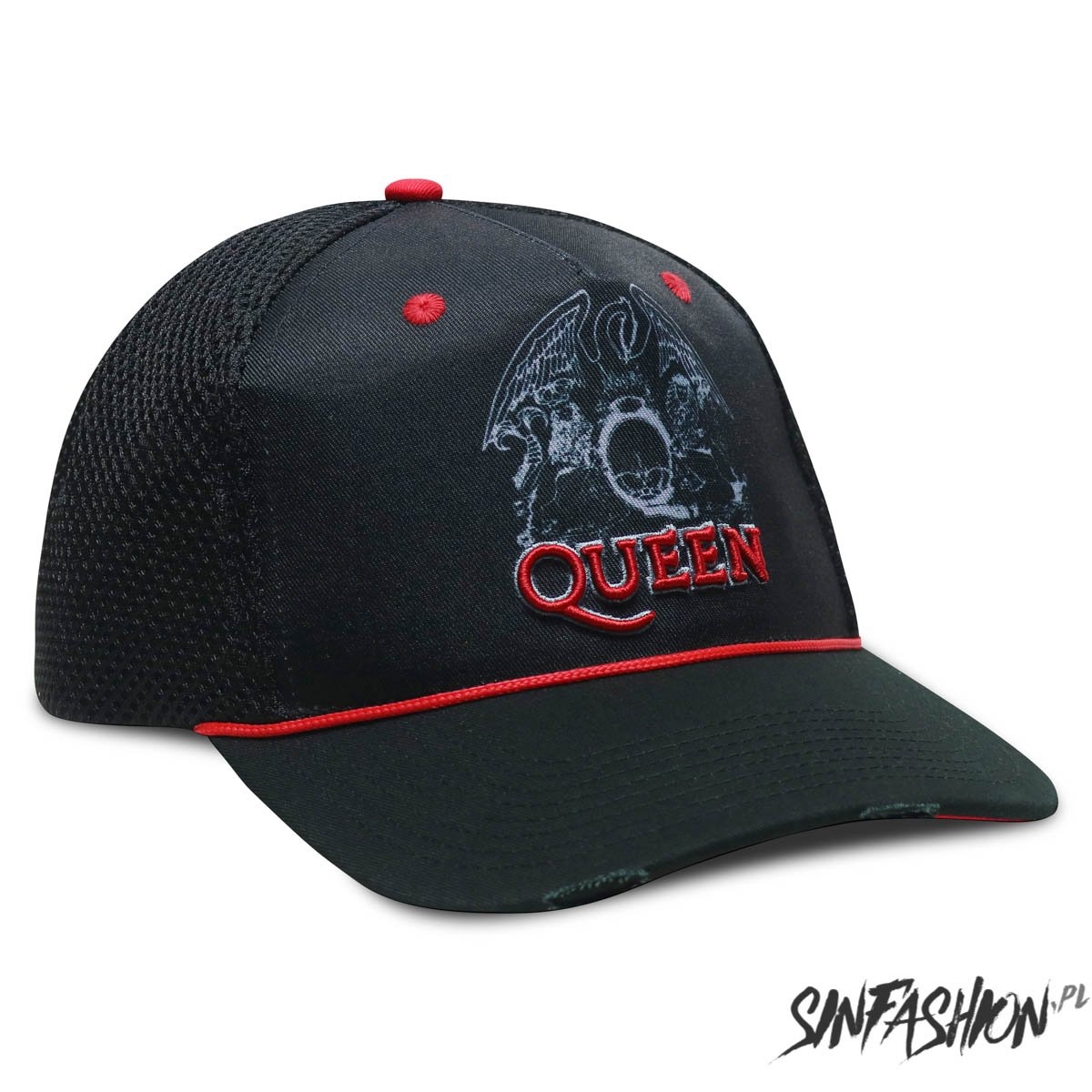 Czapka Amplified Queen Line Art Crest Trucker