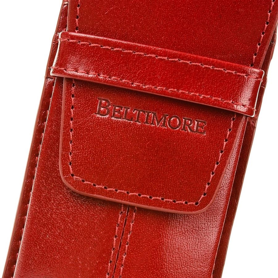 Etui na długopisy czerwone Beltimore J03