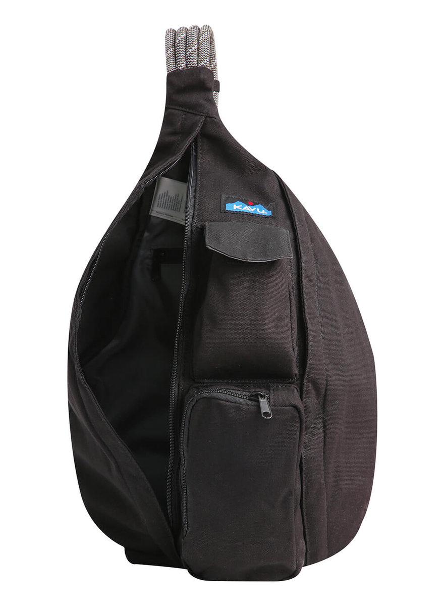 Plecak Na Jedno Ramię Kavu Rope Bag - Black