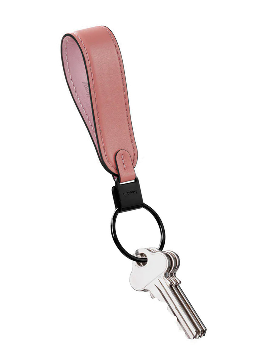 Skórzany Organizer Na Klucze Orbitkey Loop Keychain - Cotton Candy