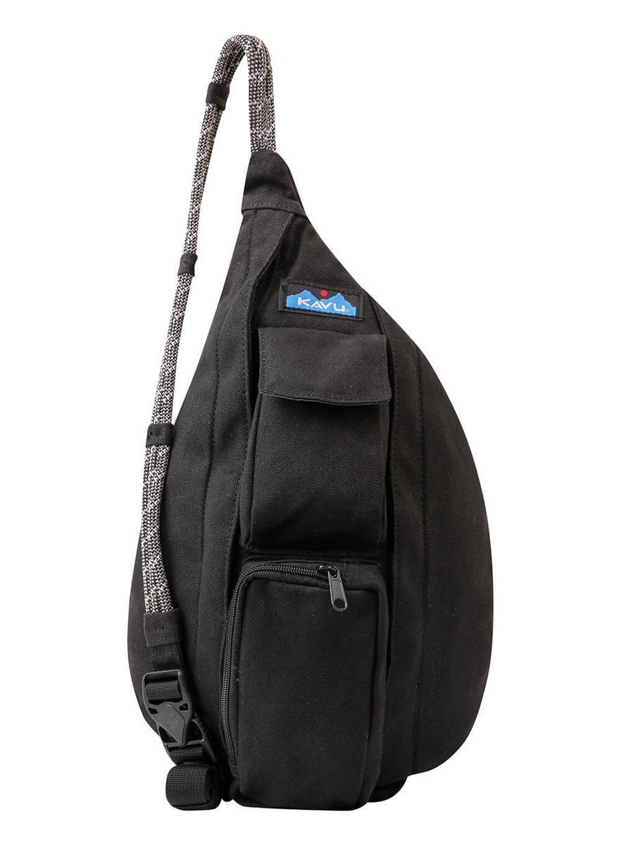 Plecak Na Jedno Ramię Kavu Mini Rope Bag - Black