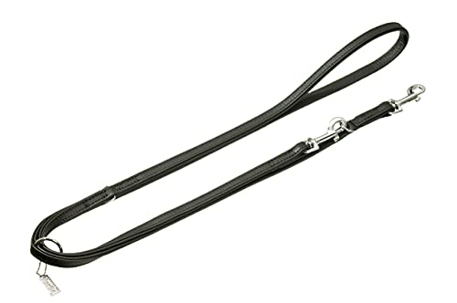 Karlie Flamingo 24621 Vintage Führleine, Schwarz, 14 Mm 200 Cm, Schwarz Unterlegt