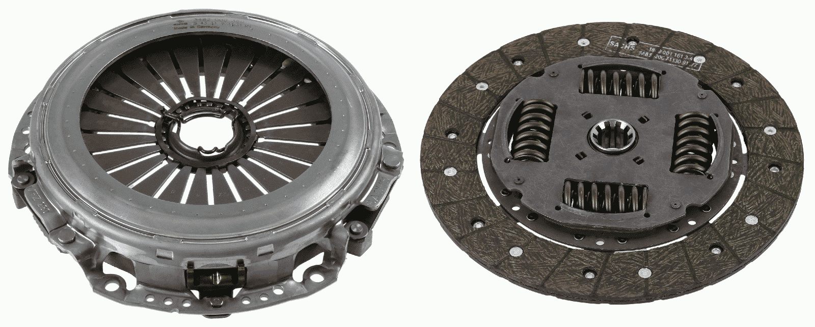 Sprzęgło - komplet SACHS 3400 700 551  w 24 h. Do 100 dni na zwrot. 100 tys. Klientów.