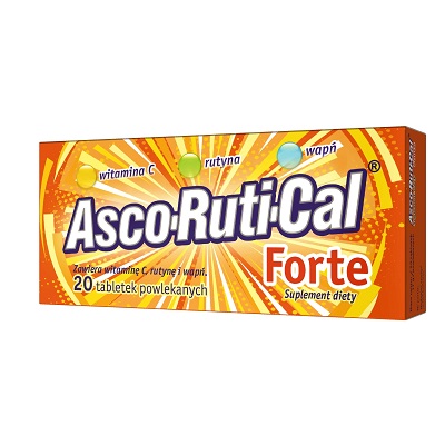 Фото - Вітаміни й мінерали Forte Ascorutical , 20 tabletek 