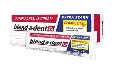 Blend-a-dent Super Extra Stark Orginal, krem mocujący do protez, 47 g