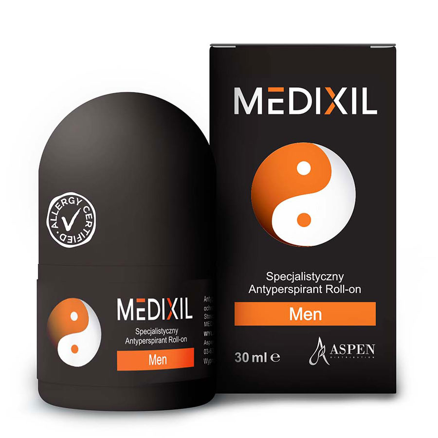 Фото - Дезодорант Aspen Medixil Men Extra Strength roll - on specjalistyczny antyperspirant dla mę 