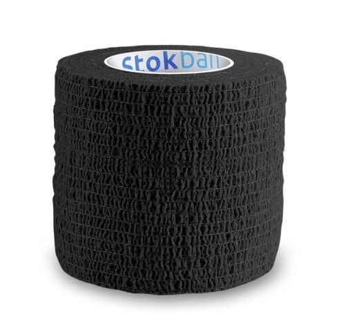 Stokban, bandaż elastyczny samoprzylepny, 5cmx4,5m, kolor czarny, 1 sztuka