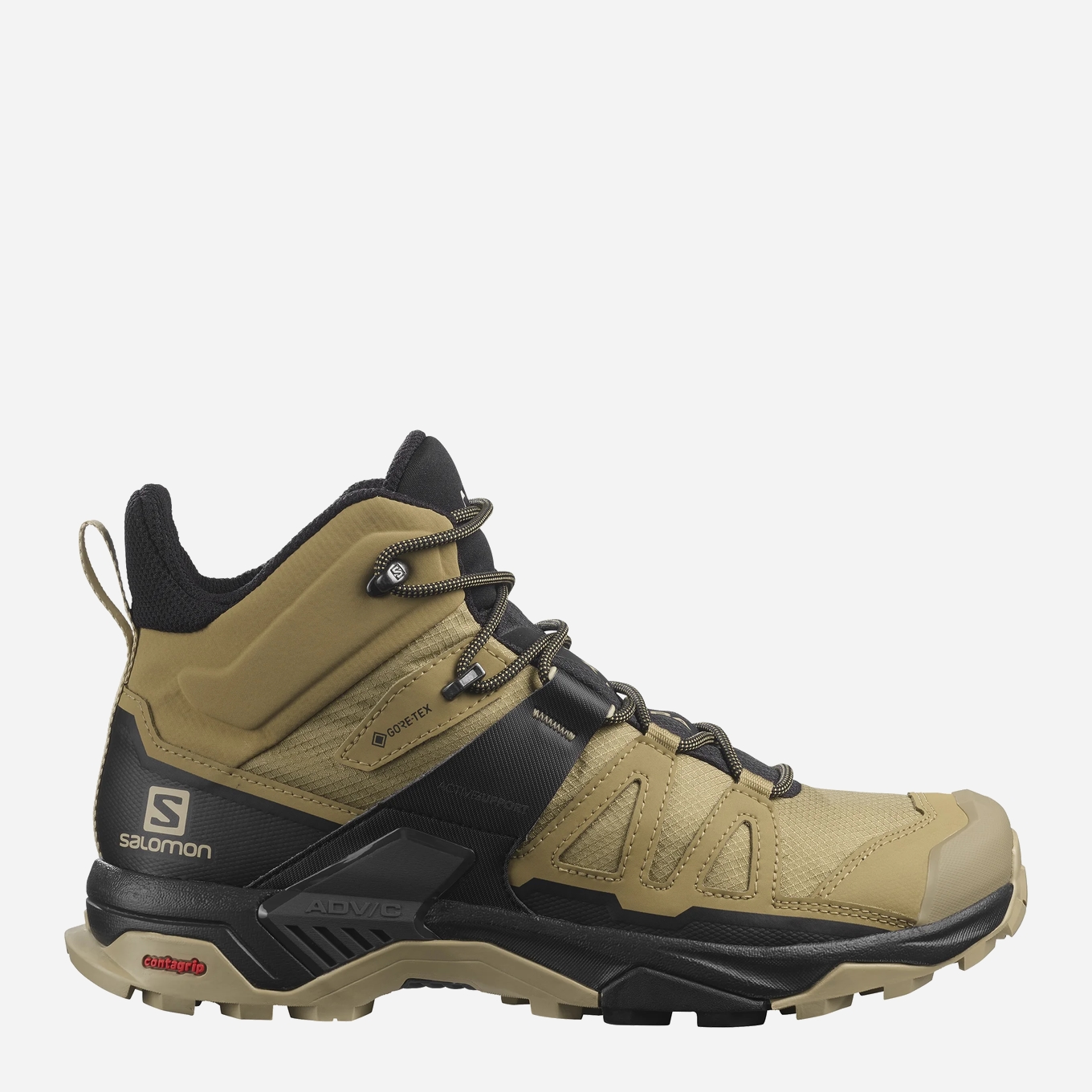 Buty trekkingowe męskie niskie gore tex Salomon X ULTRA 4 MID GTX 412941 44 (10US) 28 cm Beżowe (193128554101)