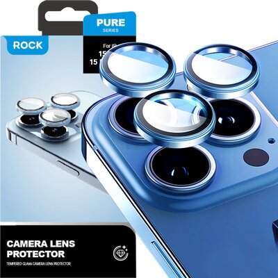 Nakładka na obiektyw ROCK 03737 do Apple iPhone 15 Pro/15 Pro Max