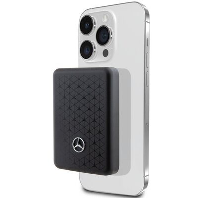 Mercedes Powerbank MEPB5KMESTK 15W 5000mAh czarny/black MagSafe