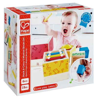 HaPe MUZYCZNE PUDEŁKA zestaw instrumentów HP 0336