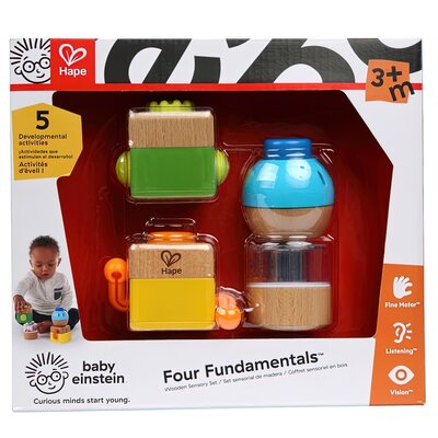 Hape Four Crazy Building Blocks E11886