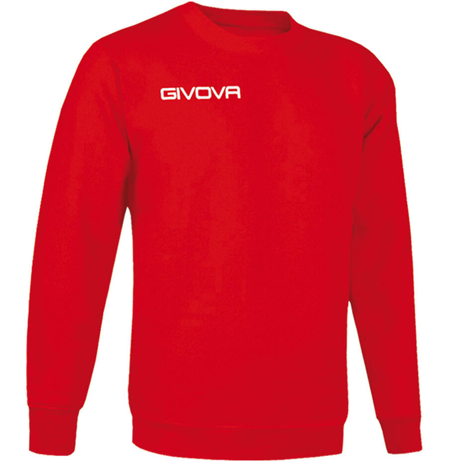 Givova One Long Sleeved T-Shirt -Man, czerwony, xxl MA019