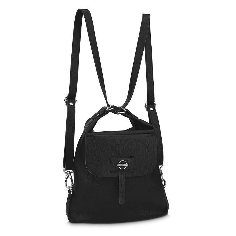 Plecak torebka 2w1 BETLEWSKI TWB-DOL-21 czarny