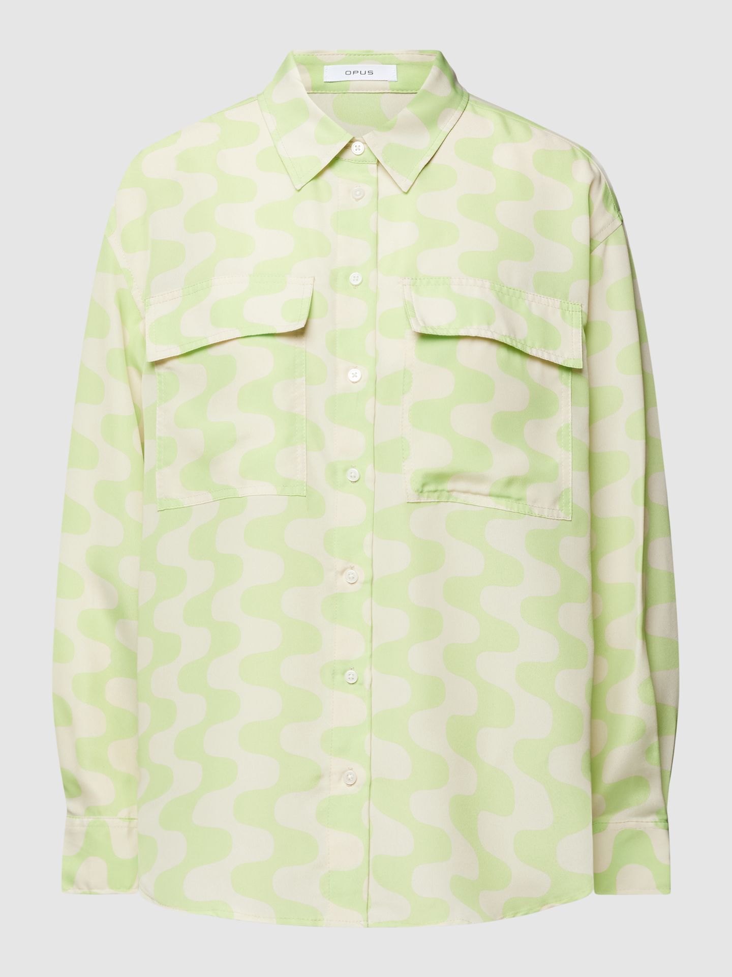 Bluzka koszulowa z graficznym wzorem model ‘Fridami’