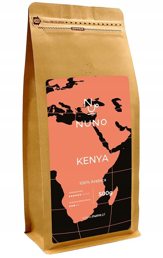 KAWA ZIARNISTA KENIA ŚWIEŻO PALONA 72H OD WYPALENIA ARABIKA 500 g