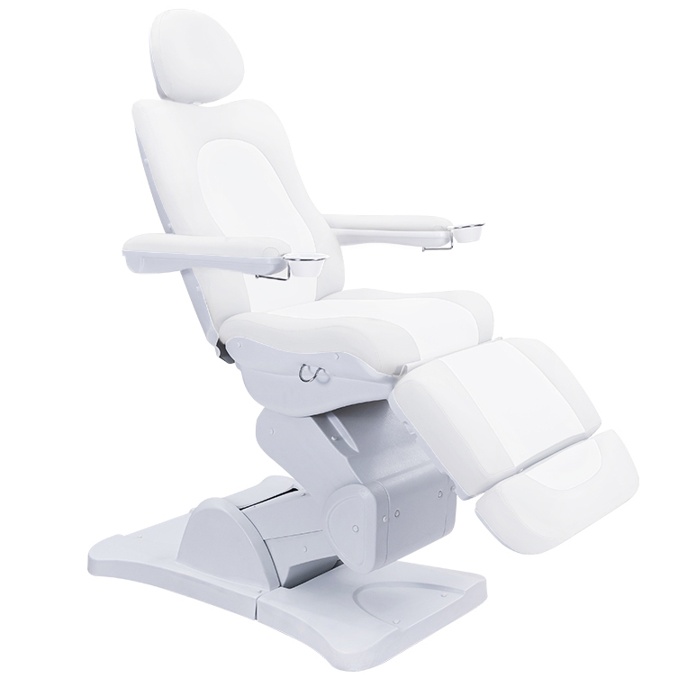 Fotel kosmetyczny elektryczny do salonu kosmetycznego pedicure regulacja 5 siłowników Caleb